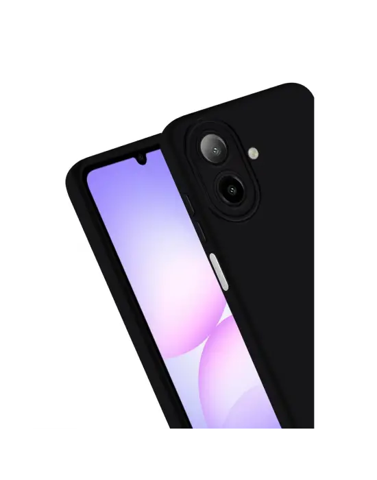 Samsung Galaxy A07 4g First Silikon - Siyah