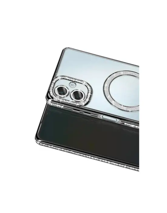 Samsung Galaxy A07 4g Joke Simli Magneticsafe Kılıf - Siyah