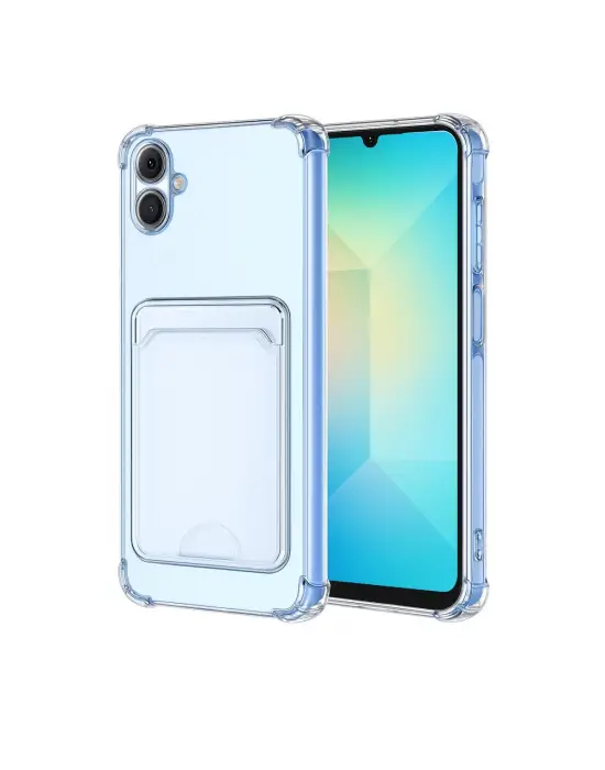 Samsung Galaxy A07 4g Kart Şeffaf Silikon - Şeffaf