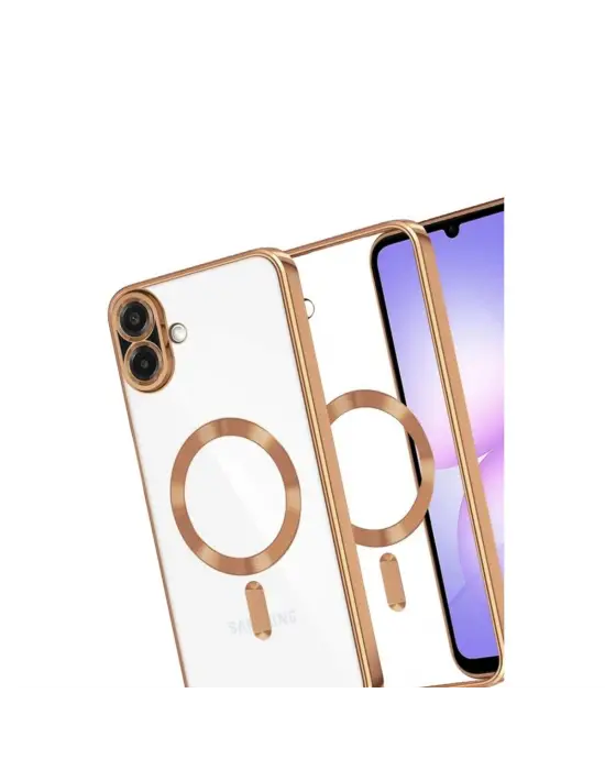 Samsung Galaxy A07 4g Kross Magneticsafe Kapak - Çöl Titanyum