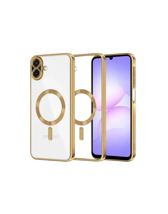 Samsung Galaxy A07 4g Kross Magneticsafe Kapak - Gold