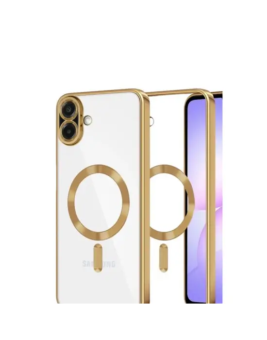 Samsung Galaxy A07 4g Kross Magneticsafe Kapak - Gold