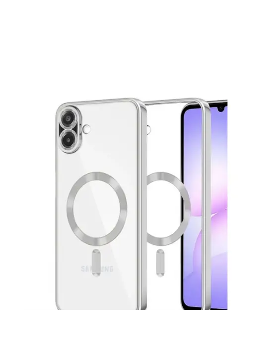 Samsung Galaxy A07 4g Kross Magneticsafe Kapak - Gümüş
