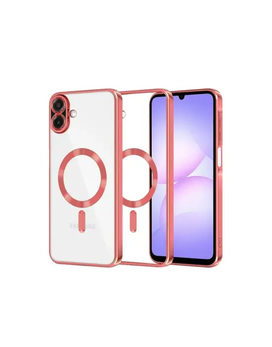Samsung Galaxy A07 4g Kross Magneticsafe Kapak - Kırmızı
