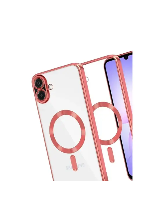Samsung Galaxy A07 4g Kross Magneticsafe Kapak - Kırmızı