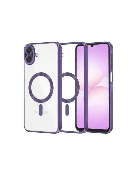 Samsung Galaxy A07 4g Kross Magneticsafe Kapak - Mor