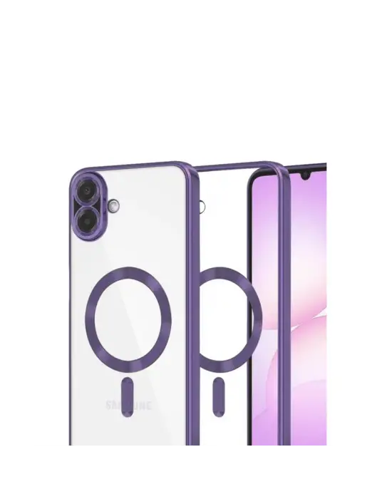 Samsung Galaxy A07 4g Kross Magneticsafe Kapak - Mor