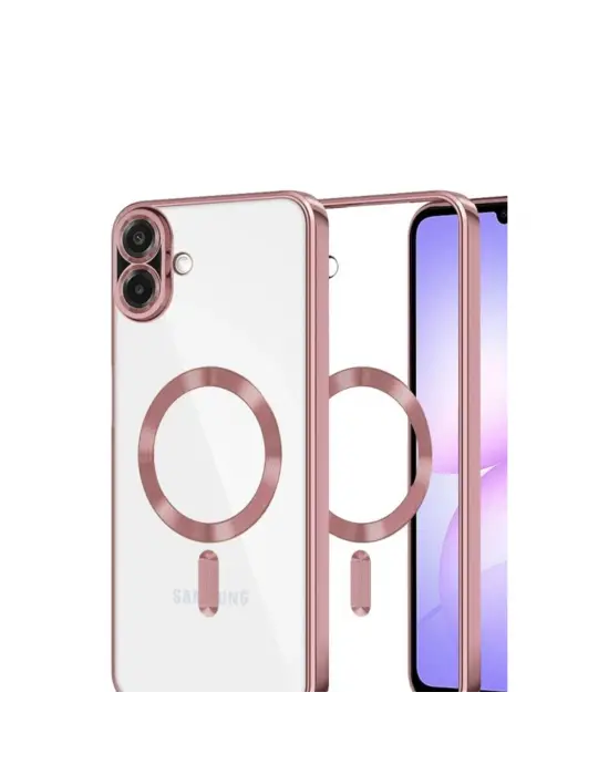 Samsung Galaxy A07 4g Kross Magneticsafe Kapak - Rose