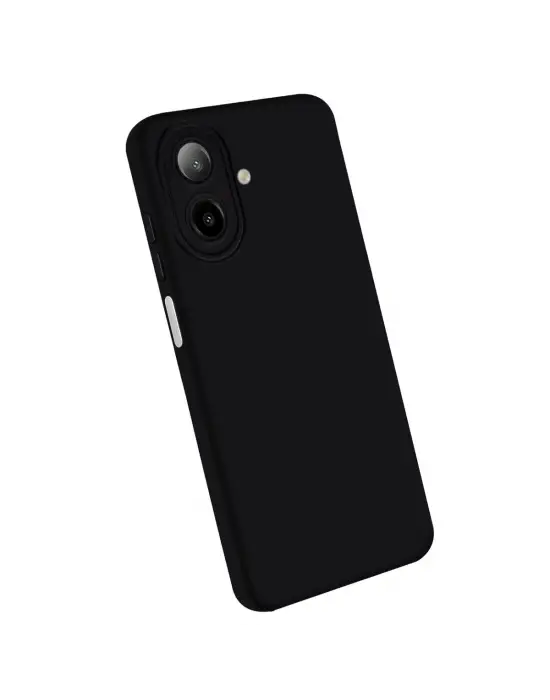 Samsung Galaxy A07 4g Nano İçi Kadife Silikon - Siyah
