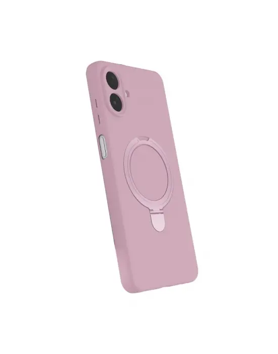 Samsung Galaxy A07 4g Regal Magsafe Standlı Kapak - Açık Pembe