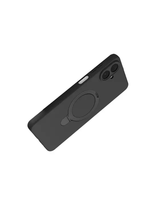 Samsung Galaxy A07 4g Regal Magsafe Standlı Kapak - Siyah