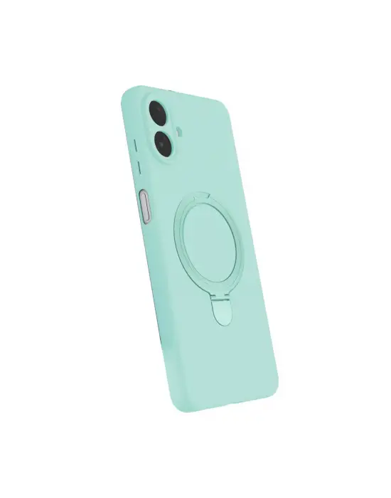 Samsung Galaxy A07 4g Regal Magsafe Standlı Kapak - Su Yeşili