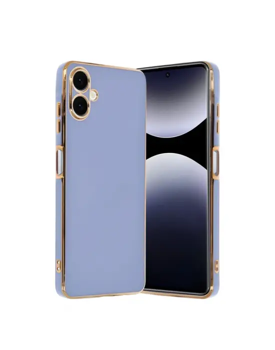 Samsung Galaxy A07 4g Volet Silikon - Mavi