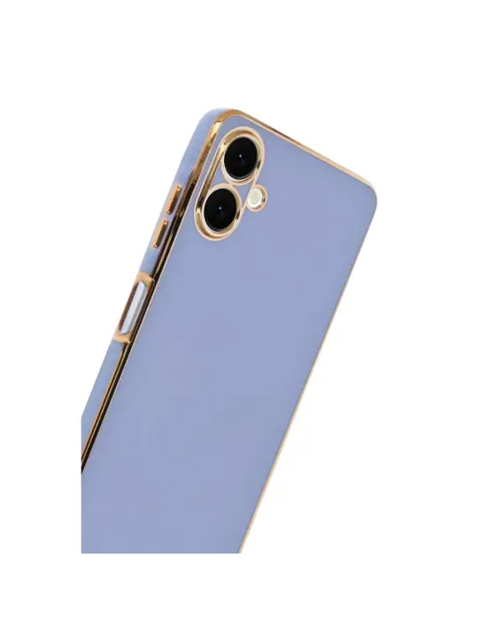 Samsung Galaxy A07 4g Volet Silikon - Mavi