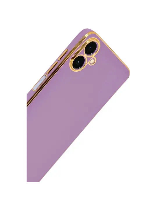 Samsung Galaxy A07 4g Volet Silikon - Mor