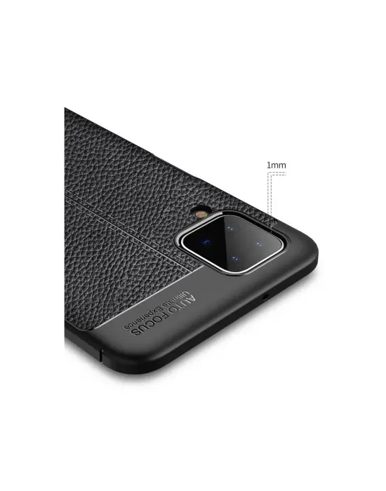 Samsung Galaxy A12 Kılıf Auto Focus Kapak - Kırmızı