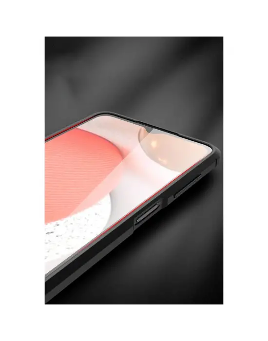 Samsung Galaxy A12 Kılıf Auto Focus Kapak - Kırmızı