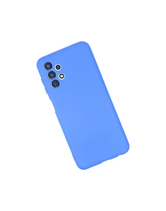 Samsung Galaxy A13 4g Kılıf First Silikon - Mavi