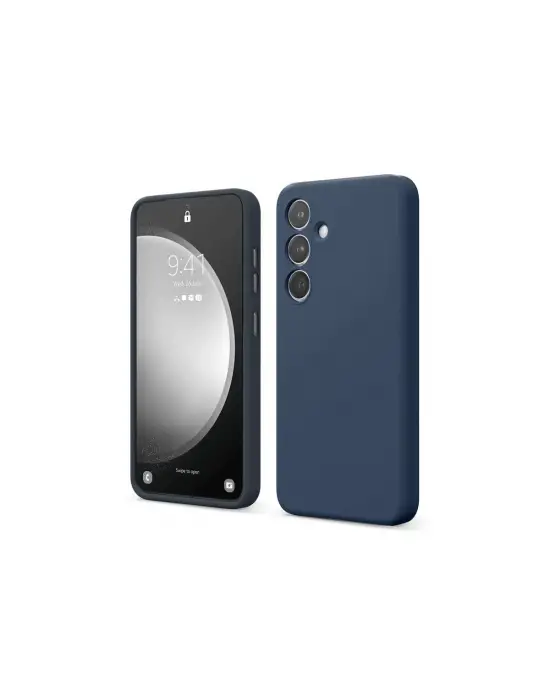 Samsung Galaxy A14 4g Kılıf First Silikon - Lacivert