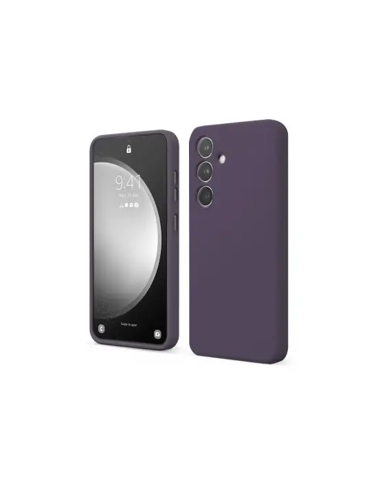 Samsung Galaxy A14 4g Kılıf First Silikon - Mor