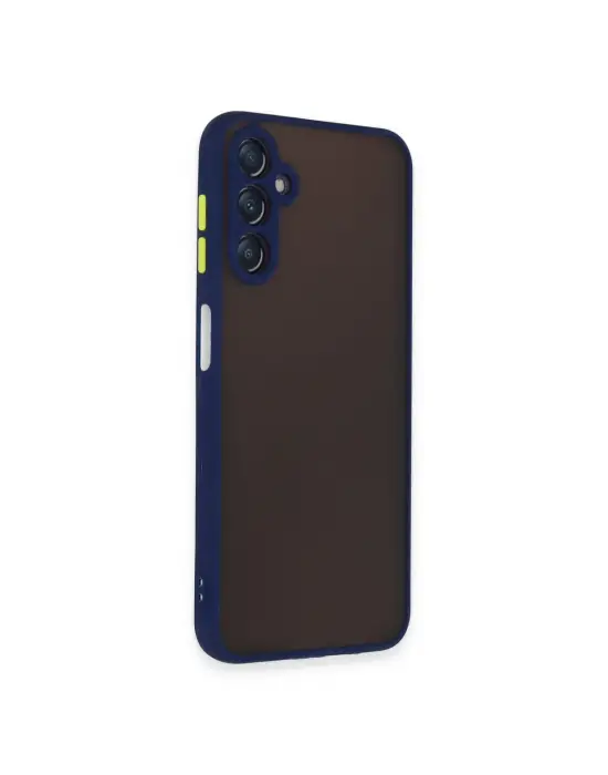 Samsung Galaxy A14 4g Kılıf Montreal Silikon Kapak - Lacivert