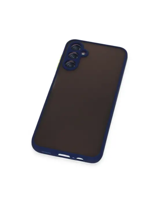 Samsung Galaxy A14 4g Kılıf Montreal Silikon Kapak - Lacivert