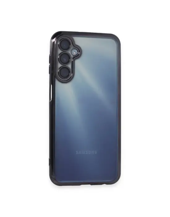 Samsung Galaxy A15 4g Kılıf Razer Lensli Silikon - Mor