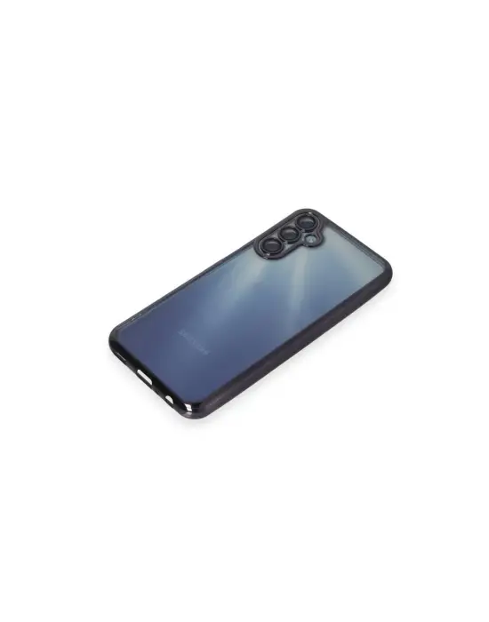 Samsung Galaxy A15 4g Kılıf Razer Lensli Silikon - Mor