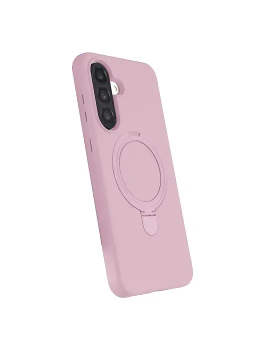 Samsung Galaxy A17 5g Regal Magsafe Standlı Kapak - Açık Pembe