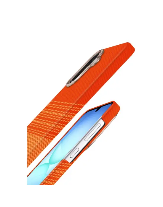 Samsung Galaxy A17 5g Vega Magsafe Kapak - Turuncu