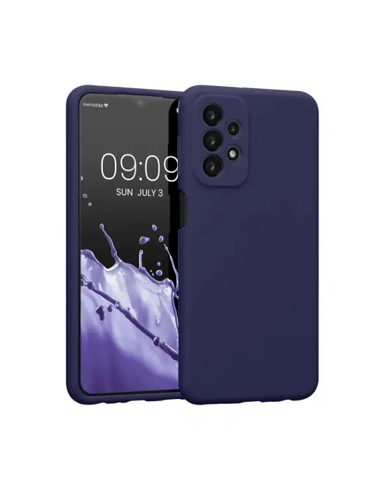 Samsung Galaxy A23 4g Kılıf First Silikon - Lacivert