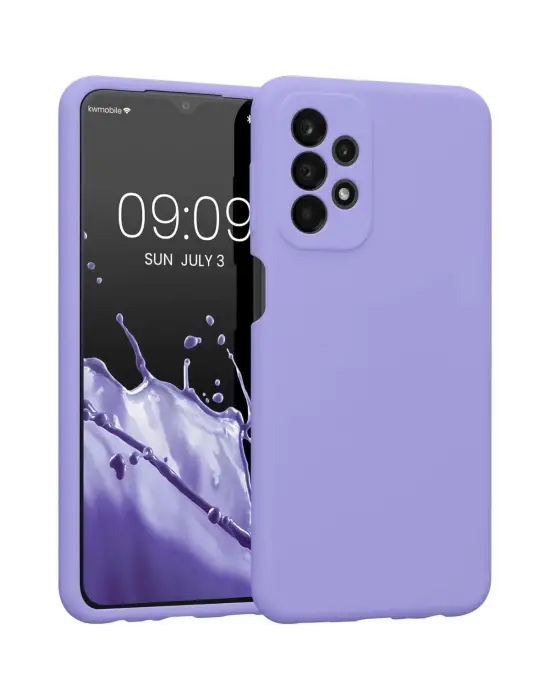 Samsung Galaxy A23 4g Kılıf First Silikon - Lila