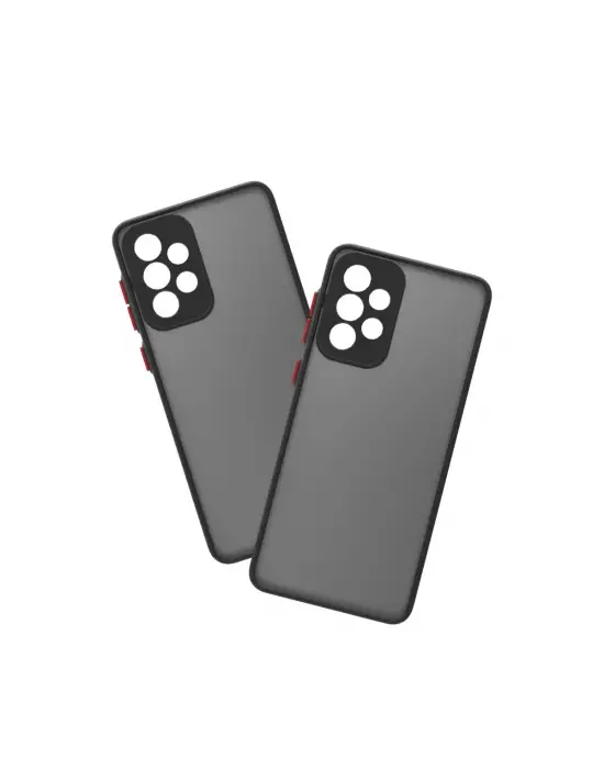 Samsung Galaxy A23 4g Kılıf Montreal Silikon Kapak - Siyah
