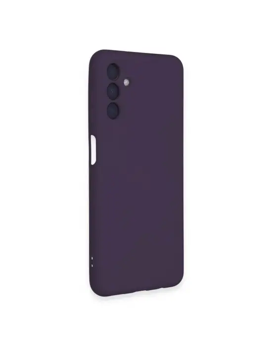 Samsung Galaxy A24 4g Kılıf Nano İçi Kadife Silikon - Mor