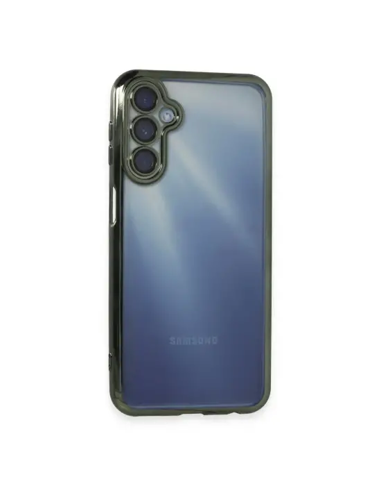 Samsung Galaxy A25 5g Kılıf Razer Lensli Silikon - Yeşil