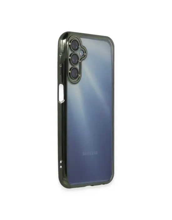 Samsung Galaxy A25 5g Kılıf Razer Lensli Silikon - Yeşil