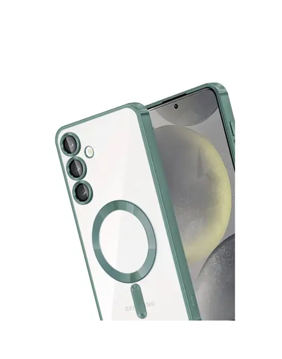 Samsung Galaxy A26 Kross Magneticsafe Kapak - Koyu Yeşil