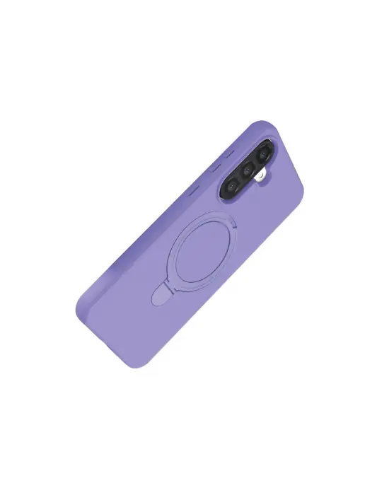 Samsung Galaxy A26 Regal Magsafe Standlı Kapak - Lila