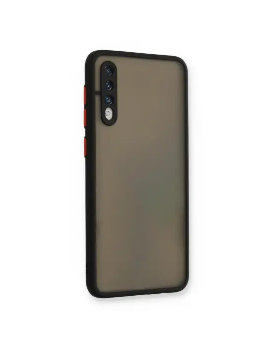 Samsung Galaxy A30s Kılıf Montreal Silikon Kapak - Siyah