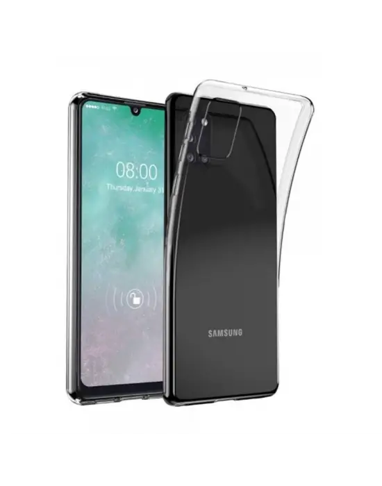 Samsung Galaxy A31 Kılıf Lüx Şeffaf Silikon