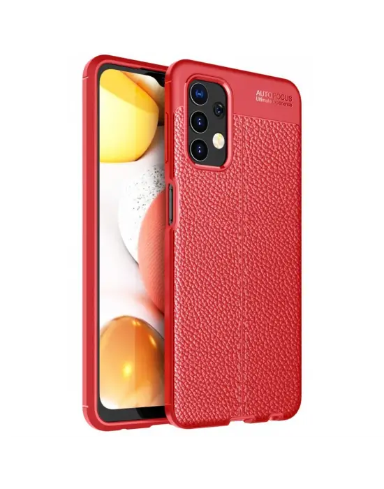 Samsung Galaxy A32 Kılıf Auto Focus Kapak - Kırmızı