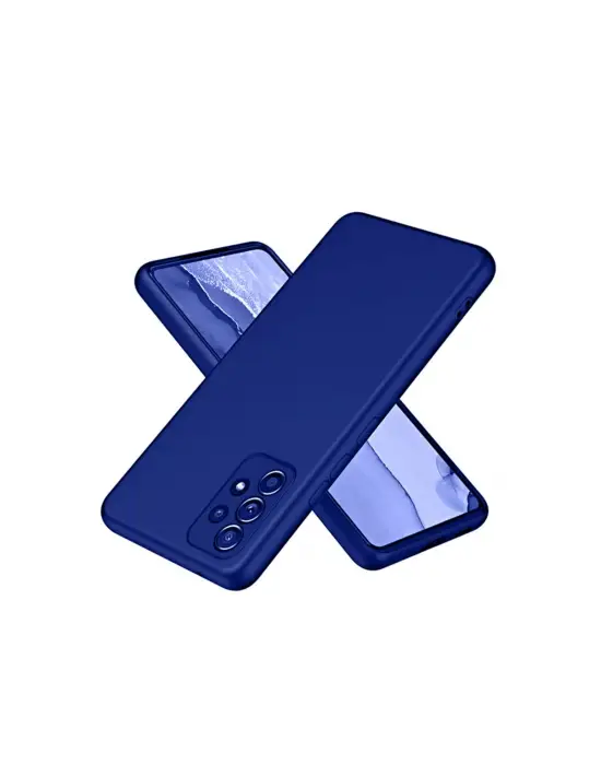 Samsung Galaxy A32 Kılıf First Silikon - Lacivert