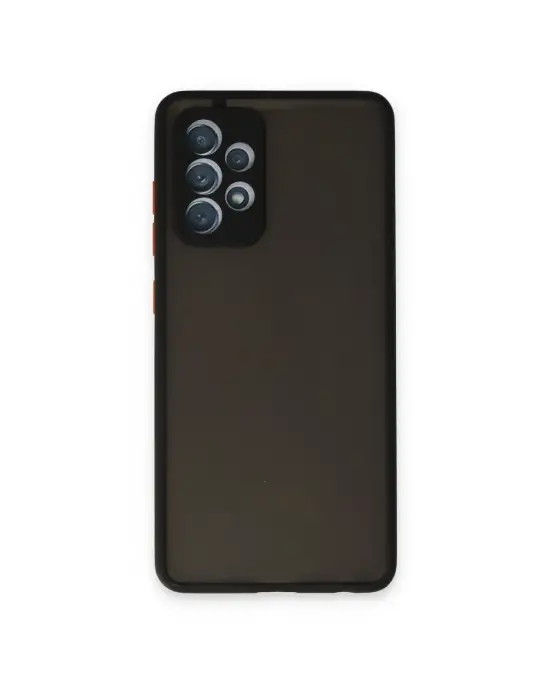 Samsung Galaxy A32 Kılıf Montreal Silikon Kapak - Siyah