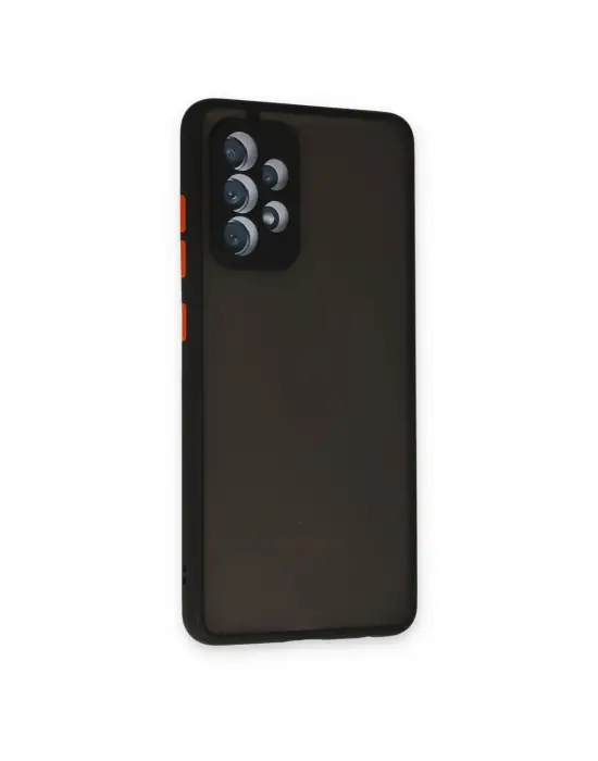 Samsung Galaxy A32 Kılıf Montreal Silikon Kapak - Siyah
