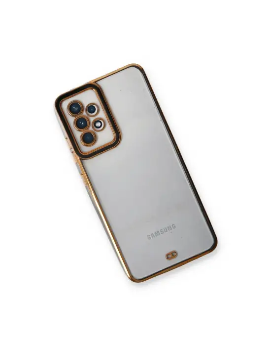 Samsung Galaxy A33 5g Kılıf Liva Lens Silikon - Siyah