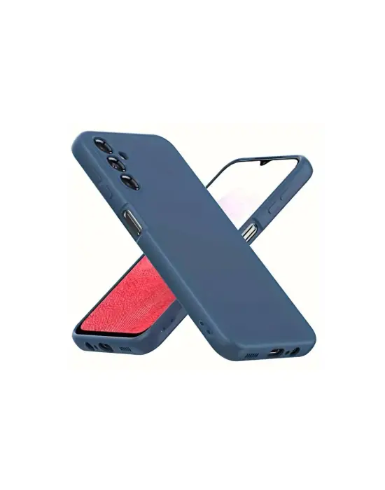 Samsung Galaxy A34 5g Kılıf First Silikon - Lacivert