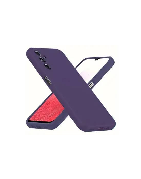 Samsung Galaxy A34 5g Kılıf First Silikon - Mor