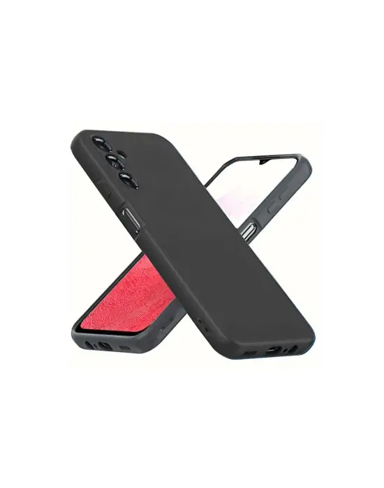 Samsung Galaxy A34 5g Kılıf First Silikon - Siyah