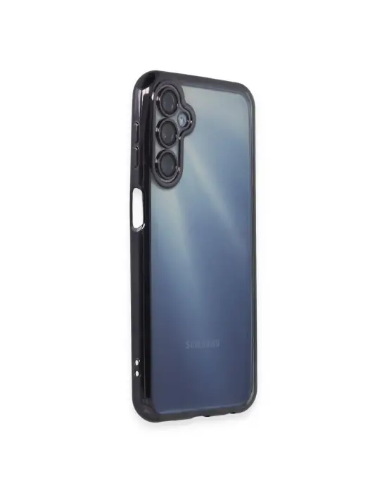 Samsung Galaxy A35 5g Kılıf Razer Lensli Silikon - Mor