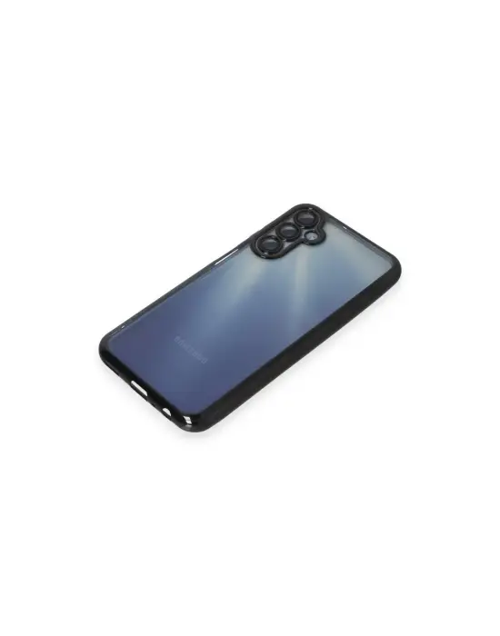 Samsung Galaxy A35 5g Kılıf Razer Lensli Silikon - Siyah